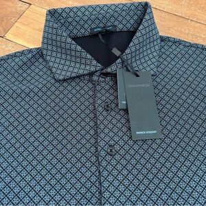 Patrick Assaraf Printed Polo Shirt